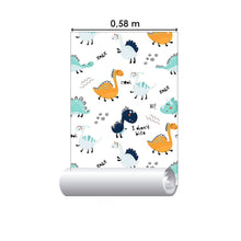 Load image into Gallery viewer, Little Dinosaurs Peel &amp; Stick Wallpaper N014156
