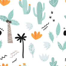 Load image into Gallery viewer, Childlike Cactus Peel &amp; Stick Wallpaper N014159
