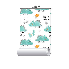 Load image into Gallery viewer, Little Dinosaurs Peel &amp; Stick Wallpaper N014160
