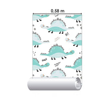 Load image into Gallery viewer, Little Dinosaurs Peel &amp; Stick Wallpaper N014162
