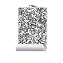 Load image into Gallery viewer, Gears Peel &amp; Stick Wallpaper N014164
