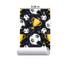 Load image into Gallery viewer, Soccer Teen Peel &amp; Stick Wallpaper N014166
