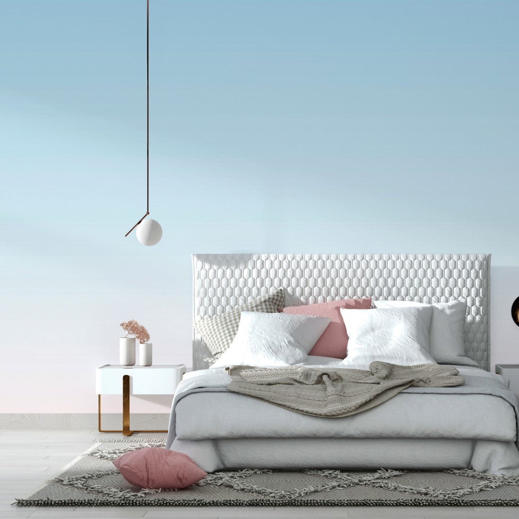 Blue Soft Gradient Peel & Stick Wallpaper N014169