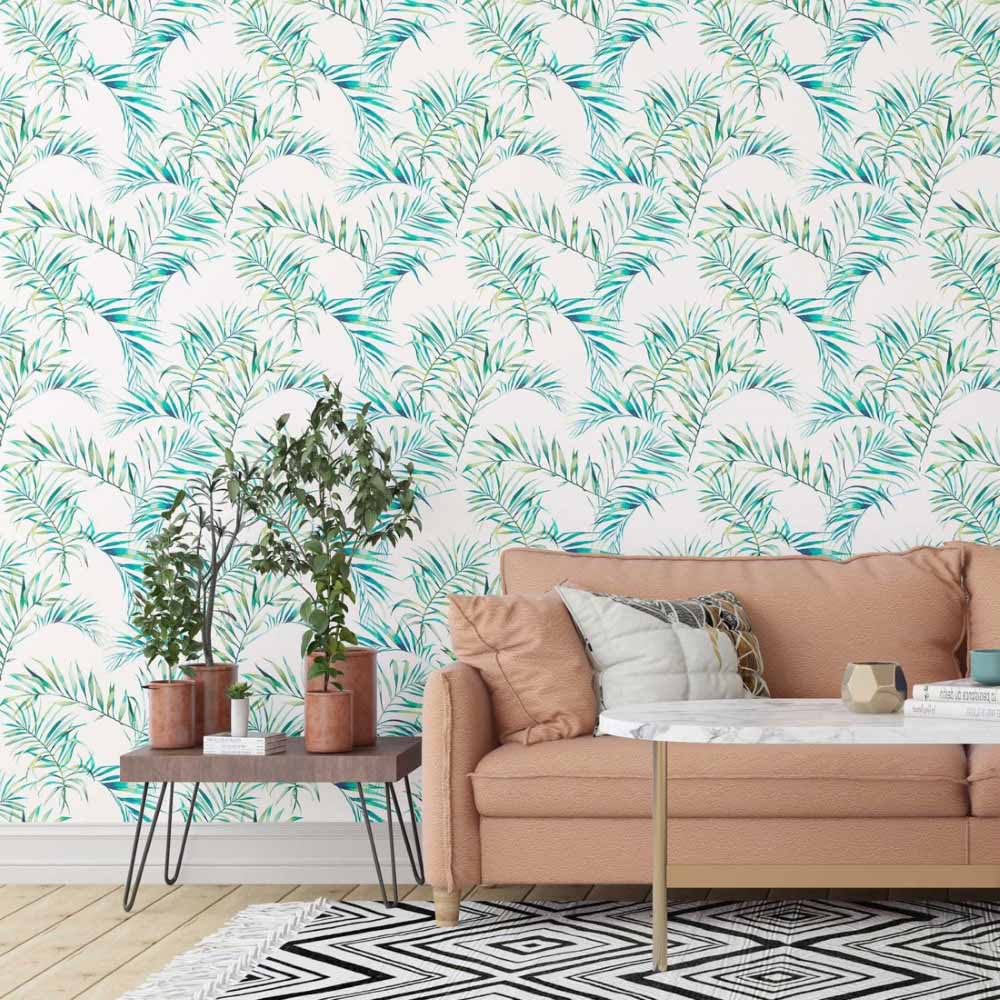 Leaves Peel & Stick Wallpaper N014186