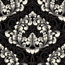 Load image into Gallery viewer, Abstract Damask Peel &amp; Stick Wallpaper N014196

