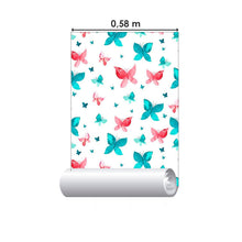 Load image into Gallery viewer, Childlike Butterflies Peel &amp; Stick Wallpaper N014201
