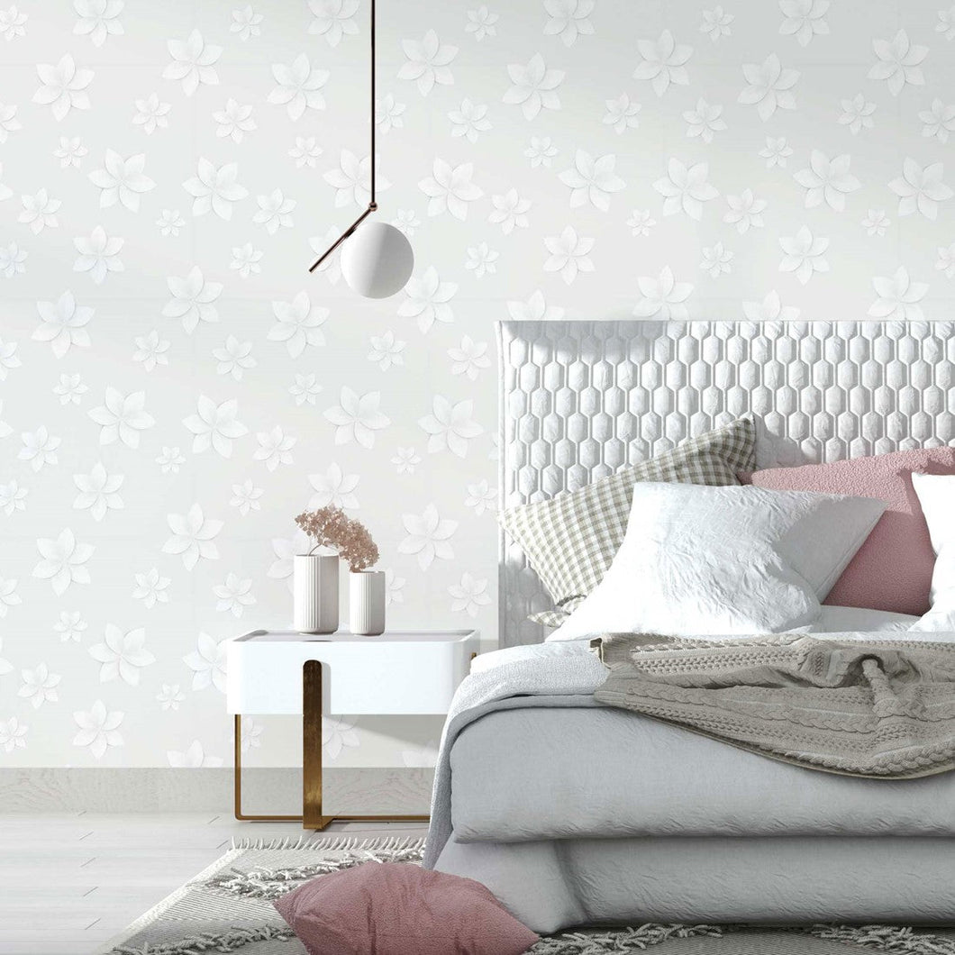 Floral Light Peel & Stick Wallpaper N014213