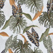 Load image into Gallery viewer, Tropical Leaves Peel &amp; Stick Wallpaper N015008
