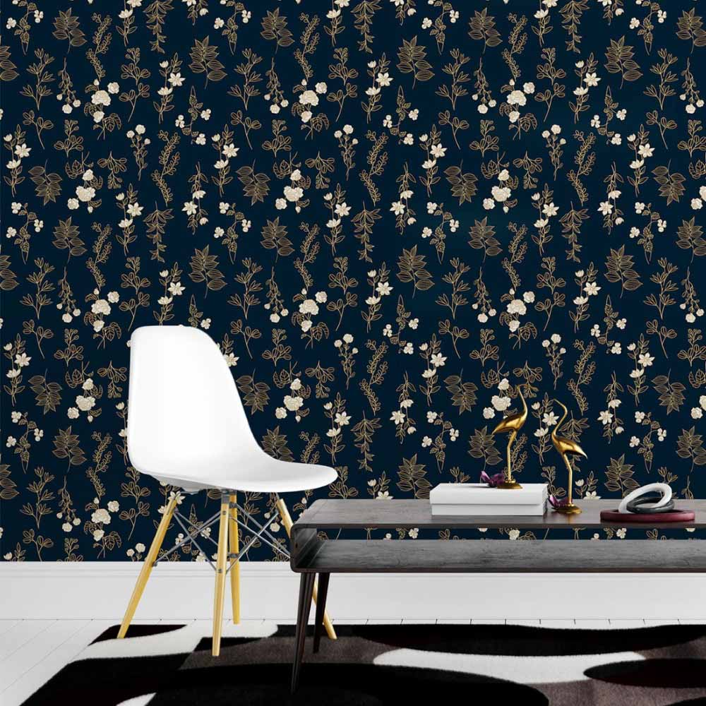 Floral Luxury Peel & Stick Wallpaper N015010