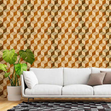 Load image into Gallery viewer, Geometric Peel &amp; Stick Wallpaper N013222
