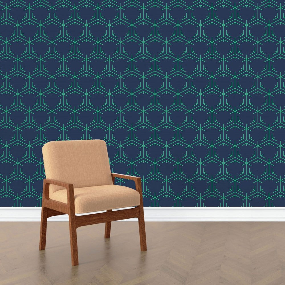Geometric Abstract Peel & Stick Wallpaper N015023