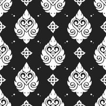 Load image into Gallery viewer, Damask Peel &amp; Stick Wallpaper N015036
