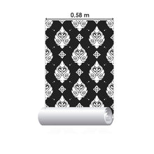 Load image into Gallery viewer, Damask Peel &amp; Stick Wallpaper N015036

