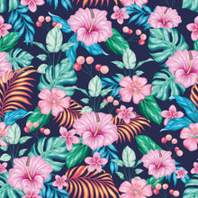 Load image into Gallery viewer, Tropical Floral Peel &amp; Stick Wallpaper N015043
