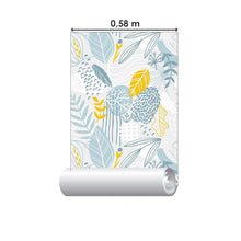 Load image into Gallery viewer, Leaves Abstract Peel &amp; Stick Wallpaper N015049
