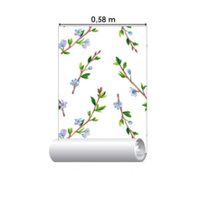 Load image into Gallery viewer, Leaves and Flowers Peel &amp; Stick Wallpaper N015052

