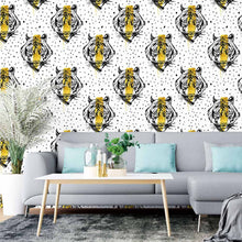 Load image into Gallery viewer, Tiger Artistic Peel &amp; Stick Wallpaper N015061
