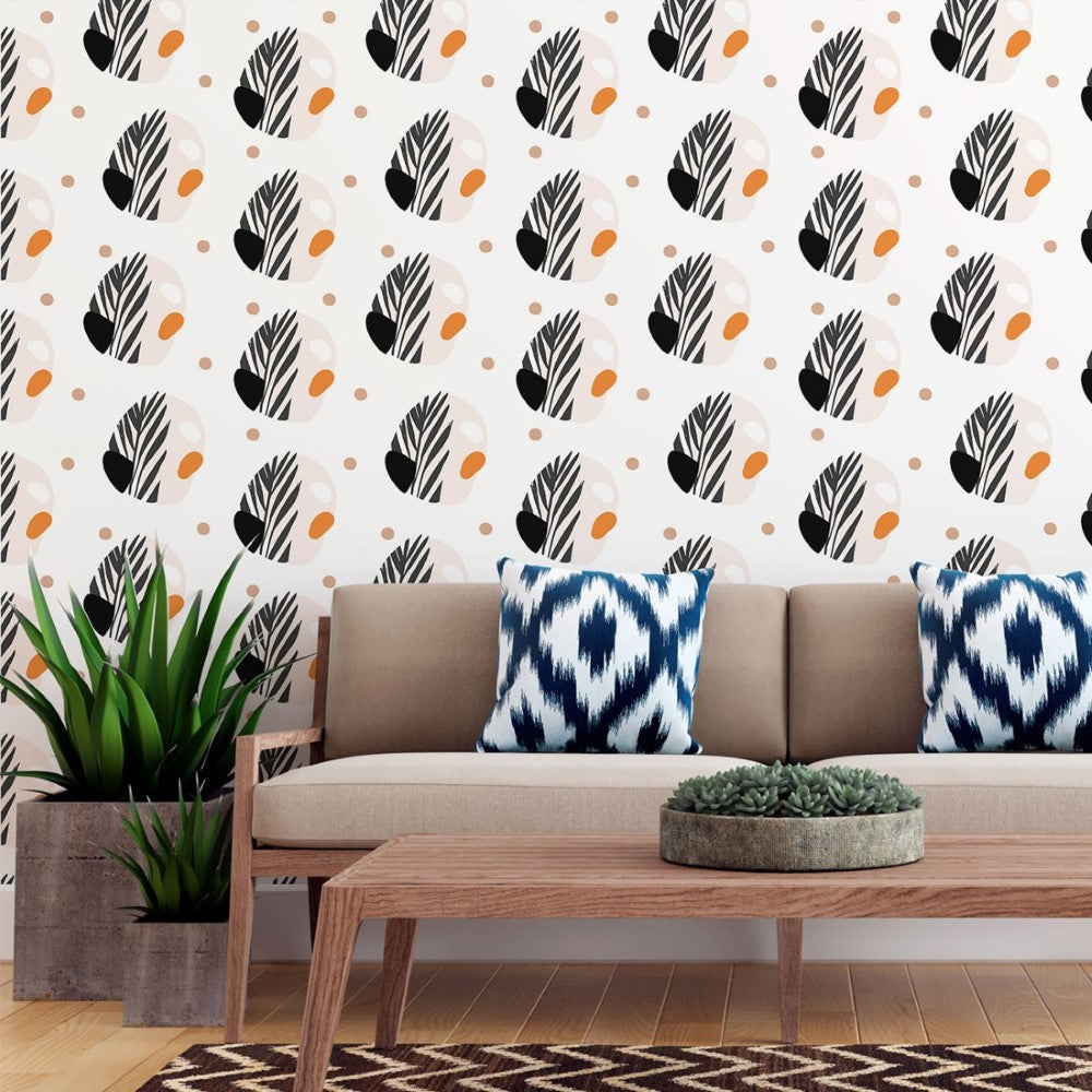 Abstract Dots Peel & Stick Wallpaper N015069