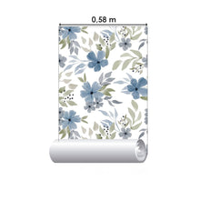 Load image into Gallery viewer, Watercolor Floral Peel &amp; Stick Wallpaper N015070
