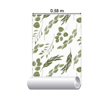 Load image into Gallery viewer, Watercolor Leaves Peel &amp; Stick Wallpaper N015072
