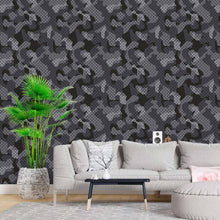 Load image into Gallery viewer, Teen Military Camouflage Peel &amp; Stick Wallpaper N015078
