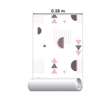 Load image into Gallery viewer, Geometric Teen Peel &amp; Stick Wallpaper N015085
