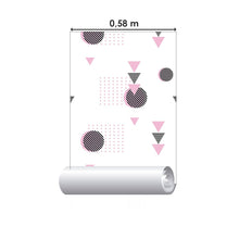 Load image into Gallery viewer, Geometric Teen Peel &amp; Stick Wallpaper N015087
