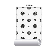 Load image into Gallery viewer, Modern Polka Dots Peel &amp; Stick Wallpaper N015104
