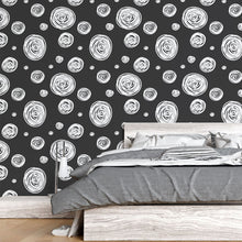 Load image into Gallery viewer, Modern Polka Dots Peel &amp; Stick Wallpaper N015105
