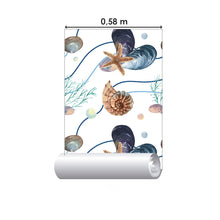 Load image into Gallery viewer, Starfish and Shells Peel &amp; Stick Wallpaper N015114
