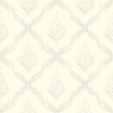 Load image into Gallery viewer, Classic Damask Peel &amp; Stick Wallpaper N015122
