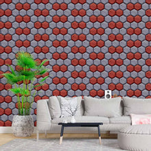 Load image into Gallery viewer, Geometric Peel &amp; Stick Wallpaper N015125
