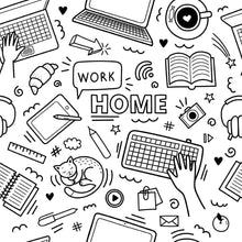 Load image into Gallery viewer, Work To Color Teen Peel &amp; Stick Wallpaper N015129
