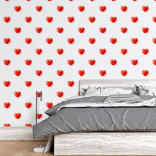 Load image into Gallery viewer, Hearts Peel &amp; Stick Wallpaper N015131
