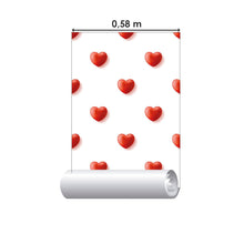 Load image into Gallery viewer, Hearts Peel &amp; Stick Wallpaper N015131
