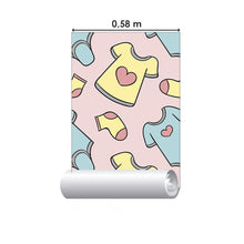 Load image into Gallery viewer, Childlike Clothes Peel &amp; Stick Wallpaper N015141

