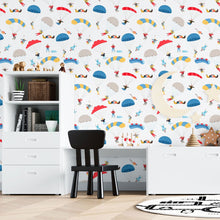 Load image into Gallery viewer, Teen Parachute Peel &amp; Stick Wallpaper N015157
