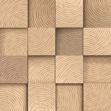 Load image into Gallery viewer, Geometric Wood Peel &amp; Stick Wallpaper N015159
