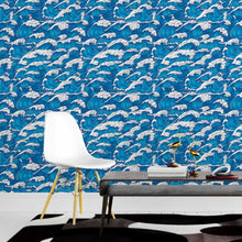 Load image into Gallery viewer, Waves Hokusai Peel &amp; Stick Wallpaper N015160
