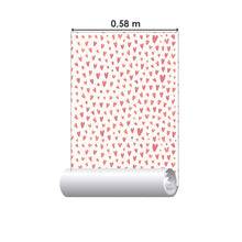 Load image into Gallery viewer, Hearts Peel &amp; Stick Wallpaper N015172
