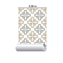 Load image into Gallery viewer, Neutral Tile Peel &amp; Stick Wallpaper N015174
