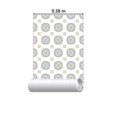 Load image into Gallery viewer, Neutral Tile Peel &amp; Stick Wallpaper N015175
