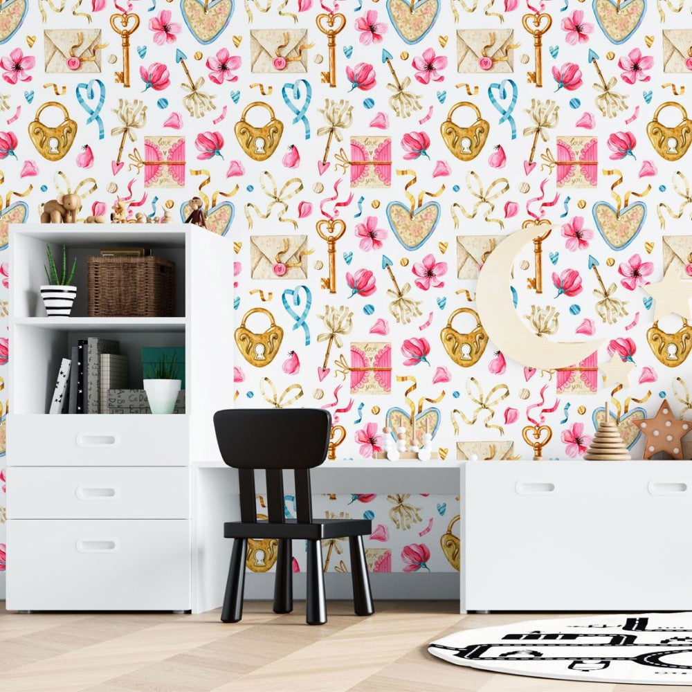Classic Teen Flowers Peel & Stick Wallpaper N015193