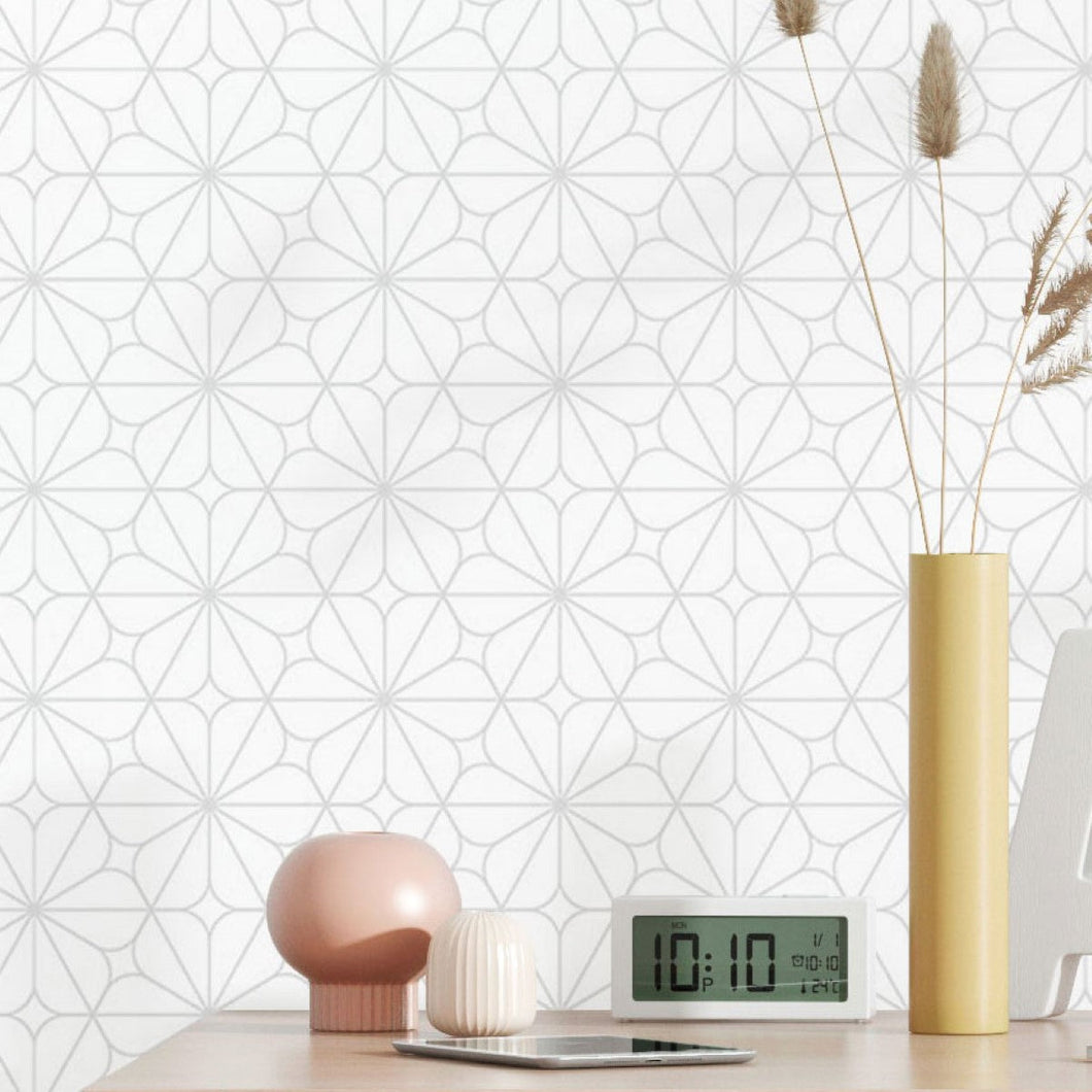 Abstract Geometric Peel & Stick Wallpaper N016006