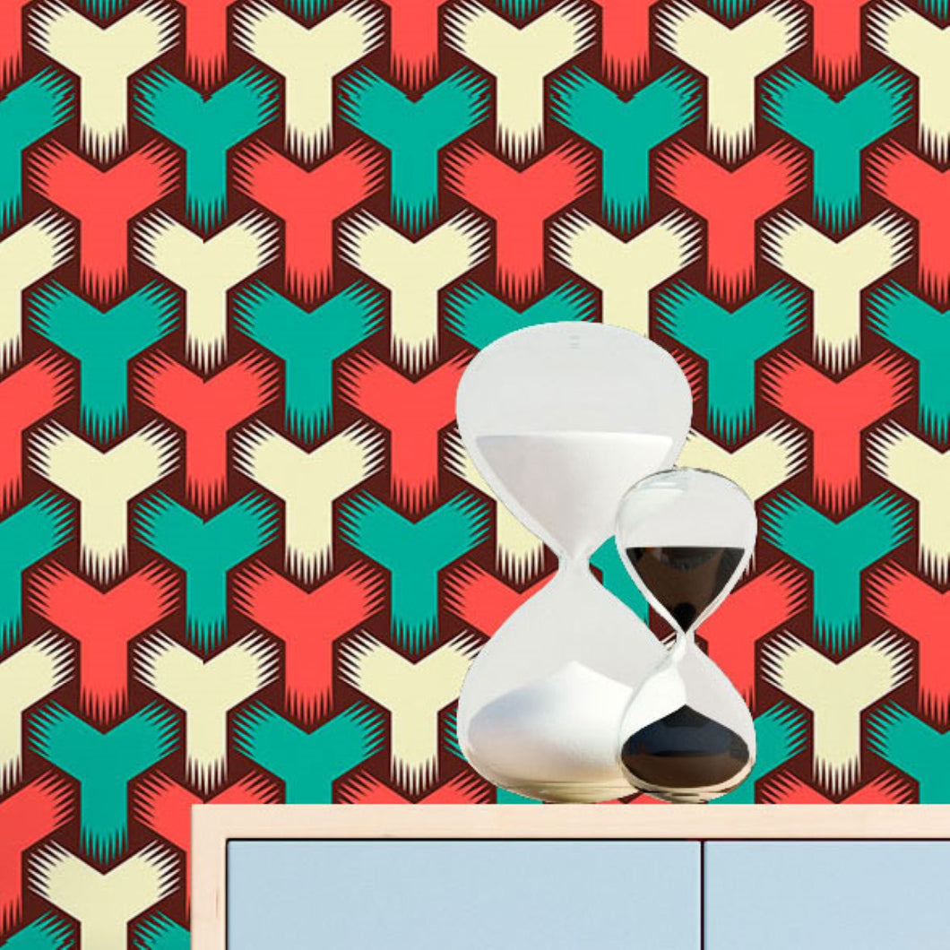 Abstract Peel & Stick Wallpaper N016009