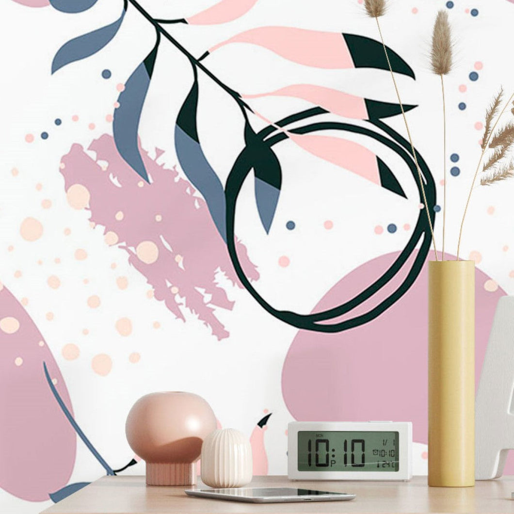 Leaves Peel & Stick Wallpaper N016020