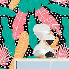 Load image into Gallery viewer, Abstract Leaves Peel &amp; Stick Wallpaper N016037
