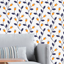 Load image into Gallery viewer, Minimalist Leaves Peel &amp; Stick Wallpaper N016040
