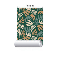 Load image into Gallery viewer, Abstract Leaves Peel &amp; Stick Wallpaper N016050
