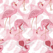 Load image into Gallery viewer, Tropical Aves Flamingo Peel &amp; Stick Wallpaper N016072
